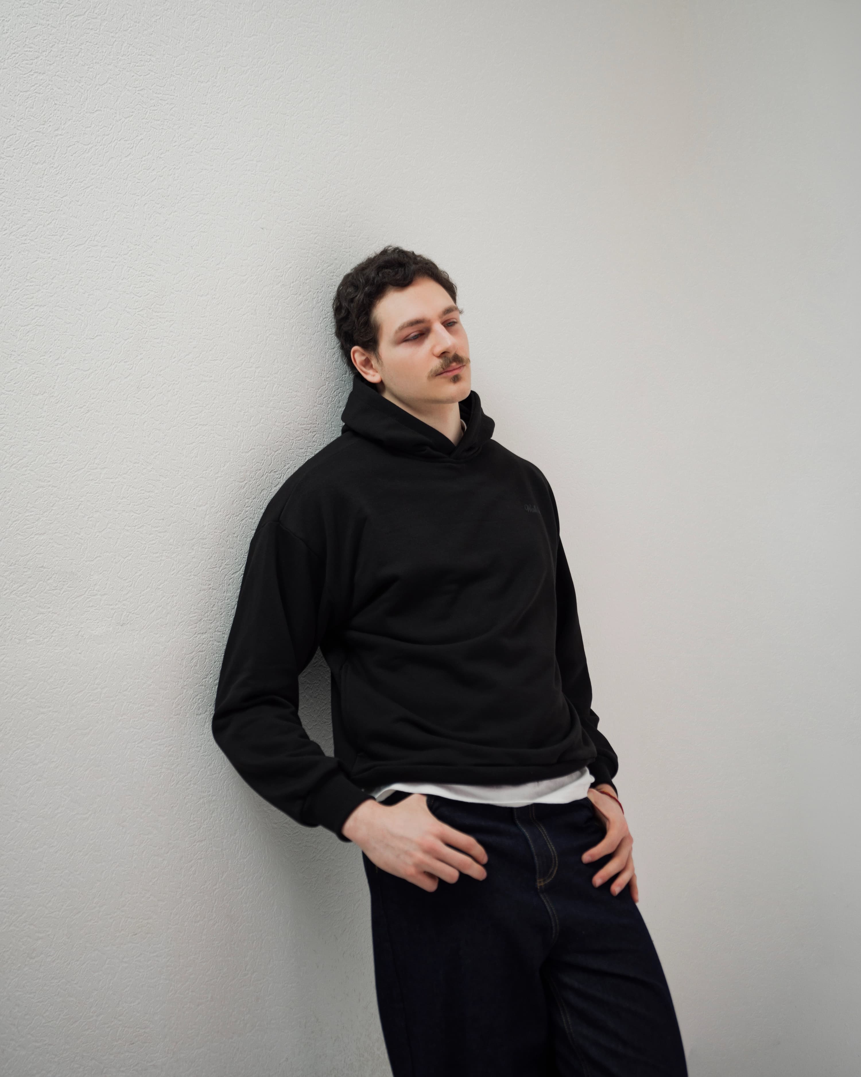 Black Pullover Hoodie